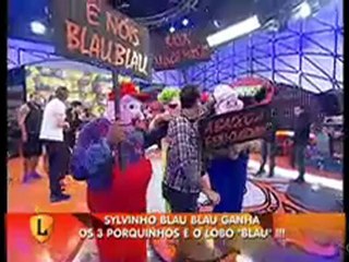 PARTICIPAÇAO   LEGENDARIOS   OS TRES PORQUINHOS   COM SILVINHO BLAU BLAU