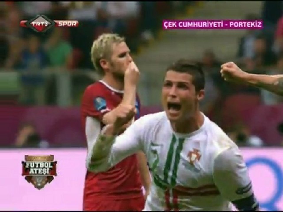 ÇEK CUMHURİYETİ 0 - 1 PORTEKİZ Maç Özeti TRT Euro 2012 - 21 Haziran 2012
