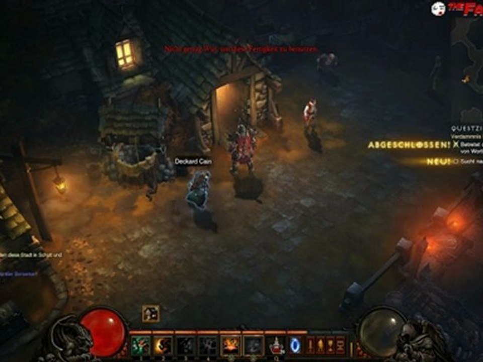 Deckard Cain dances to: Conga