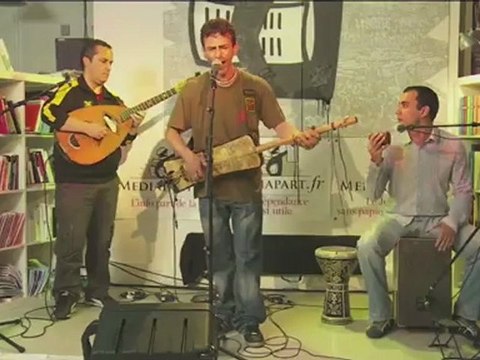 Amazigh Kateb en concert