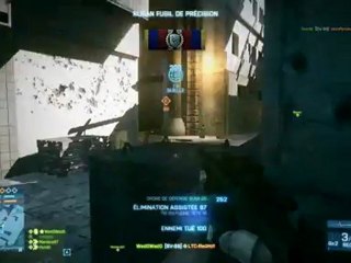 BF3 - Partie only snipe no scope sur grand bazar 2/2 - FR