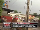 KOZAN KÜÇÜK SANAYİ SİTESİNDE BÜYÜK YANGIN