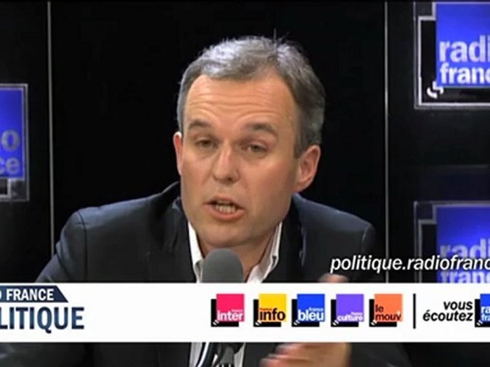 François de Rugy (EELV) : "Nous n'allons pas obéir au doigt et à l'œil" (Radio France Politique)