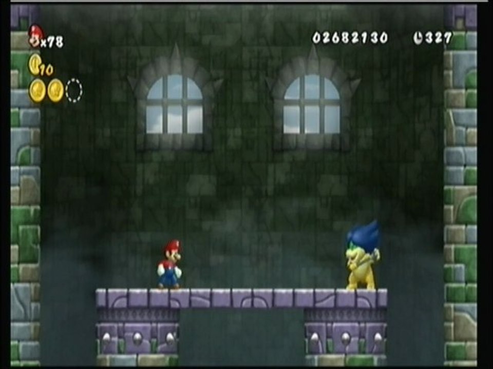 (WT) New Super Mario Bros Wii [10] : Quand un Punk aux Cheveux Bleu se prend pour un Yoshi ...