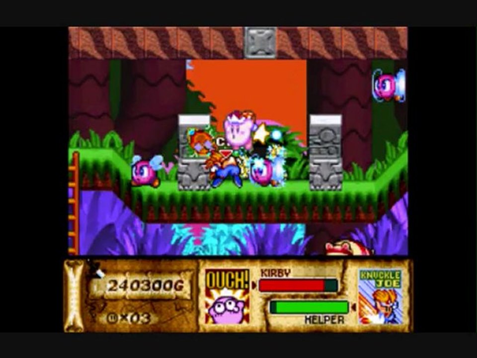 Kirby Superstar Playthrough Part 7 - Great Cave Offensive Part 1-5