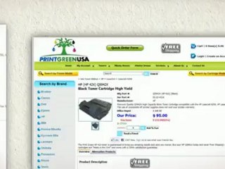 HP 42x Toner Cartridges For Less