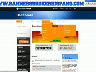 Bannersbroker Hispano - Tutorial 3 - Compra de paneles adicionales y un traffic pack.