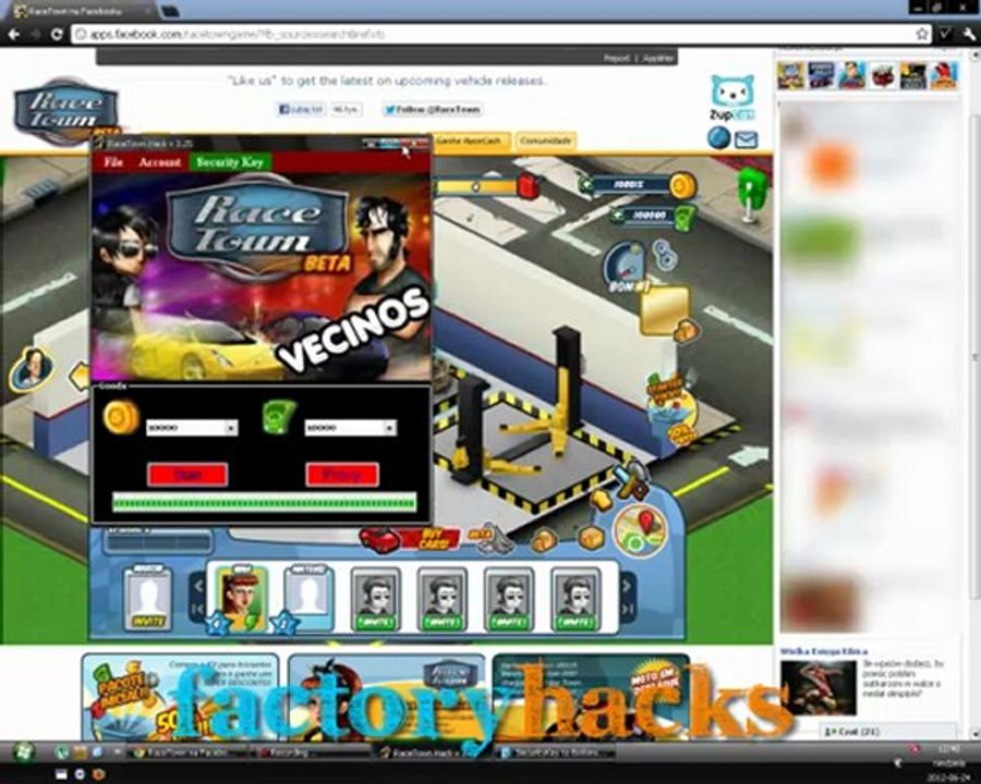 RaceTown hack v3.25