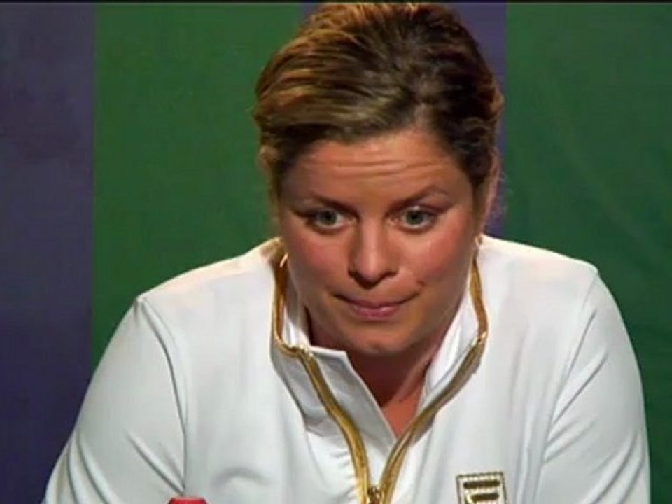 Clijsters przed meczem z Janković
