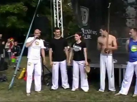 Koszalin-pokaz sztuki walki capoeira