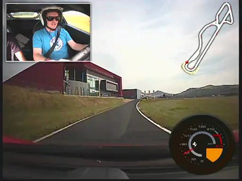 circuit d'Issoire en ferrari 458 italia