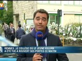 Rennes : un lâché de ballons prévu cet après-midi en mémoire de Killian, le collégien tué