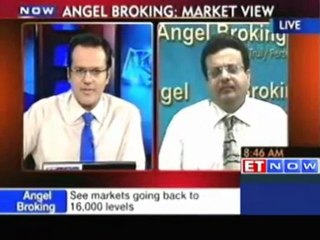 See markets going back to 16,000 levels: Angel Broking