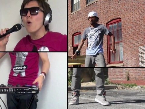 Hikakin et Nonstop (Beatbox + Danse)