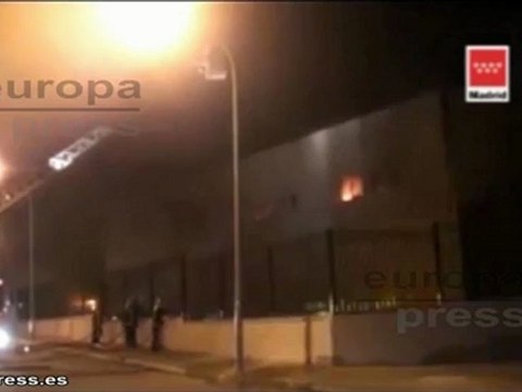 Grave incendio en Arganda del Rey