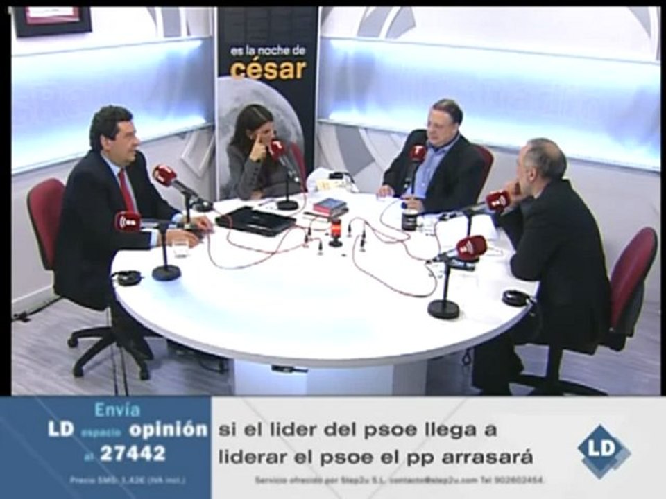 Tertulia política de Cesar. Relación entre el Gobierno y Amaiur  - 22/11/11