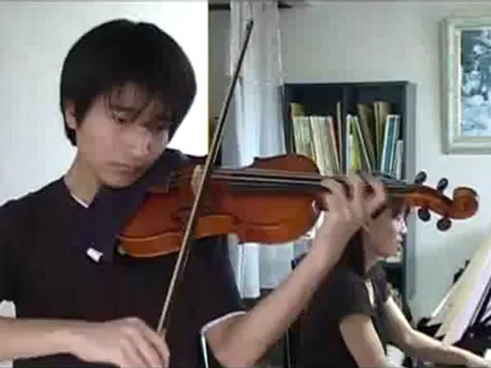 Vitali Chaconne - The guitar boy tried the violin.