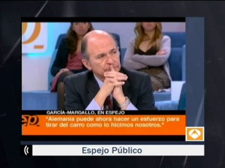 García-Margallo: "Merkel siempre reacciona un cuarto de hora más tarde"