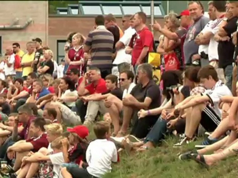 Entspannter Trainingsauftakt in Nürnberg