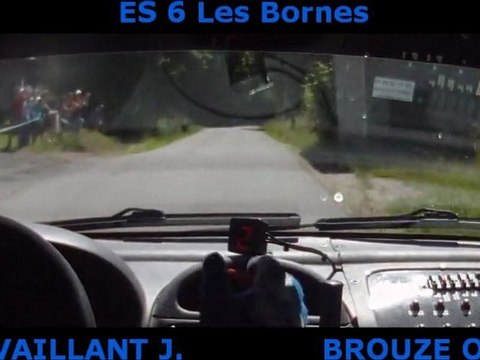 Rallye des Bornes 2012 ES6 MV Rallye Team
