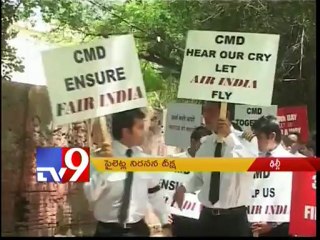 Air India pilots start fast unto death