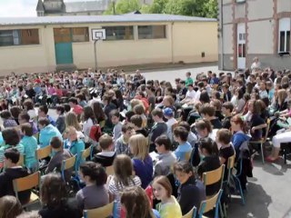 Cérémonie de fin d'année le 22 juin 2012