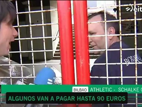 Europa League 2012:Colas en San Mamés