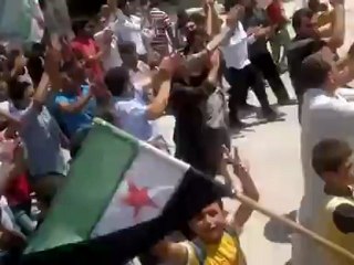 Syria فري برس ادلب بلدة التح تركيا نحنا معاكي للموت 24 6 2012 Idlib
