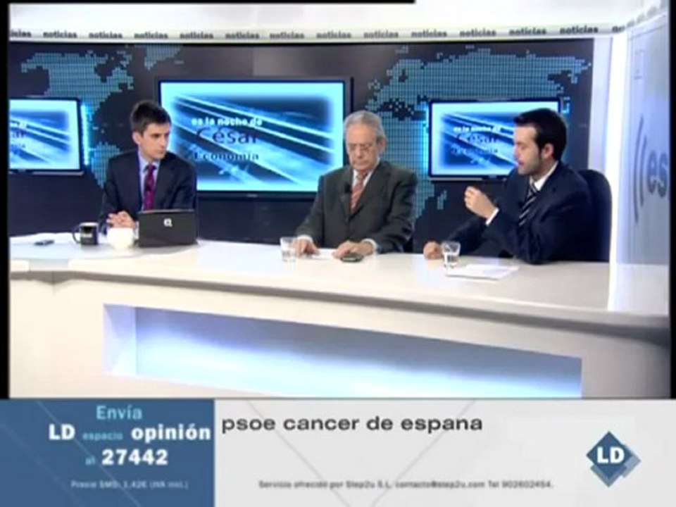 Tertulia económica con José Raga y Juan Ramón Rallo -  22/12/10