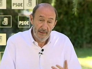 Rubalcaba: "Teníamos razón. Hacían falta políticas de crecimiento en la UE"