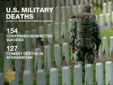 Rise in US military suicides