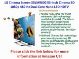 NEW LG Cinema Screen 55LM9600 55-Inch Cinema 3D 1080p 480 Hz Dual Core Nano LED HDTV
