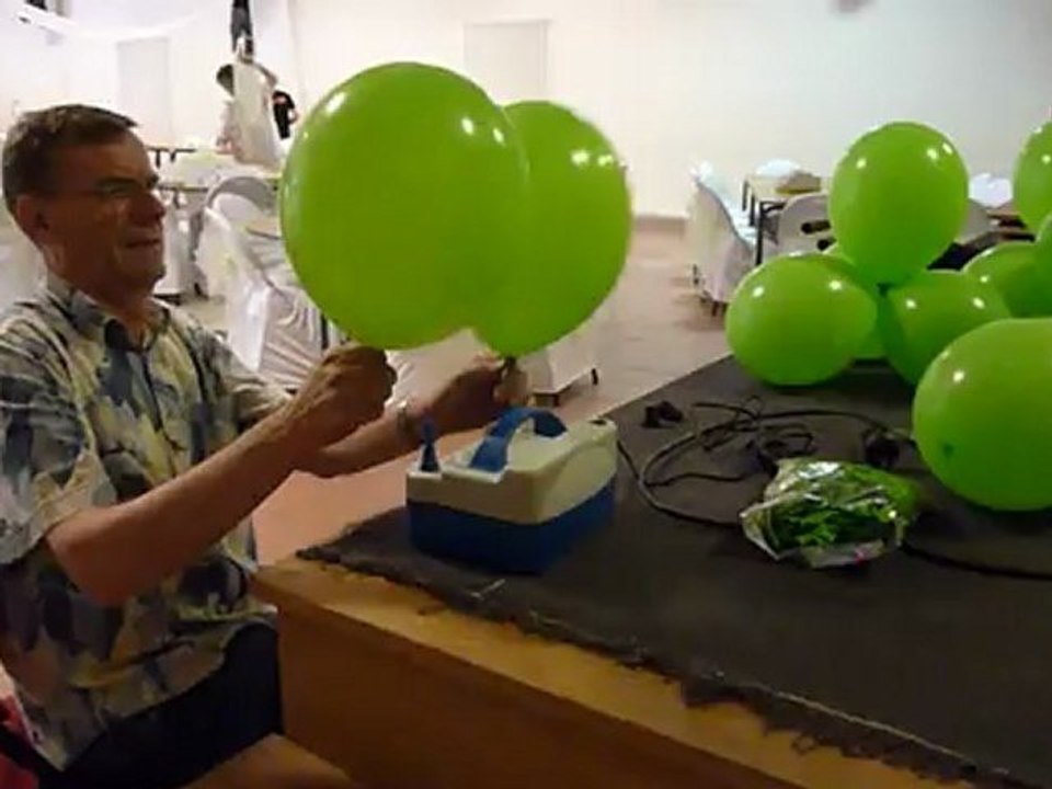 Gonflage de ballons