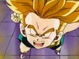 DBZ- Trunks goes Super Saiyan for the First Time! [HD]
