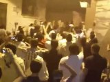 Syria فري برس دمشق  مسآئية حاشدةمن جامع الذهبية بمناسبة نجاح المرسي 24 5 2012 Damascus