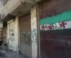 Syria فري برس  دمشق حي التضامن أضراب عام لليوم الثاني 24 6 2012 Damascus