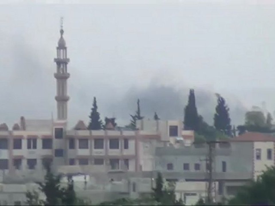 Syria فري برس حمص تلبيسة قصف مدفعي شديد على المدينة 24 6 2012ج5 Homs