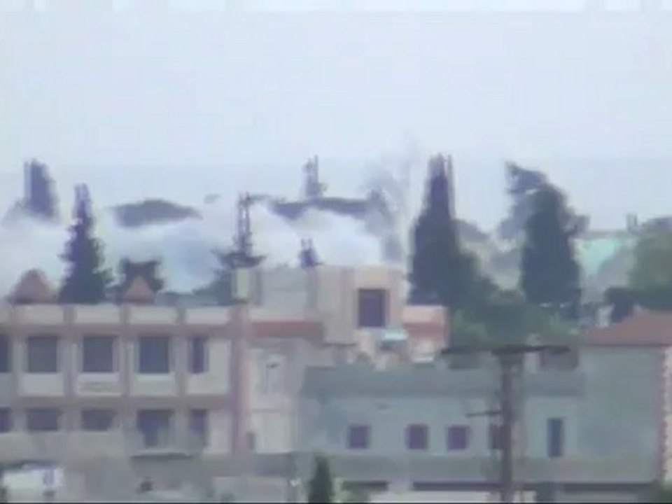 Syria فري برس حمص تلبيسة قصف مدفعي شديد على المدينة 24 6 2012ج4 Homs
