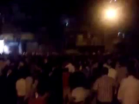 Syria فري برس مظاهرة حلب بستان القصر الله اكبررر 23 6 2012 Aleppo