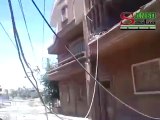 Syria فري برس ديرالزور أثار الدمار والقصف على منازل المدنين 23  6  2012 Deirezzor