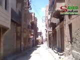 Syria فري برس  ديرالزورأثار الدمار من القصف العشوائي على مدينة دير الزور 23  6  2012 Deirezzor