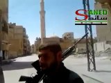 Syria فري برس  ديرالزور الجيش الحر يقوم بجولات ميدانية لحماية المدنيين 22 6 2012 Deirezzor