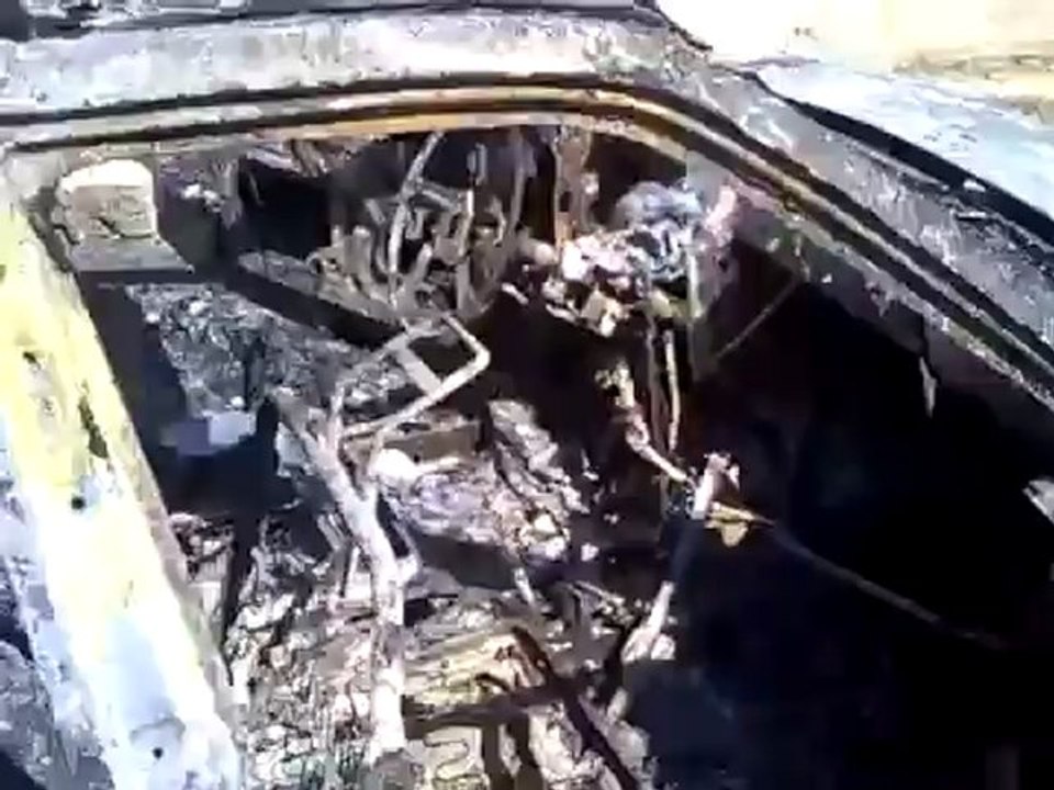 Syria فري برس  ريف دمشق عربين  آثار الدمار الذي خلفته الكتائب الأسدية أثناء اجتياحهاا للمدينة 23 6 2012 ج 1 Damascus