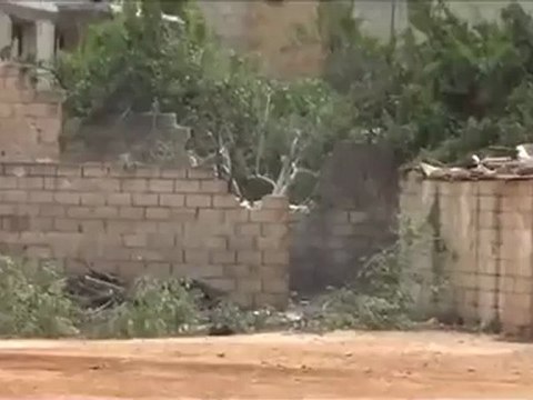 Syria فري برس ادلب ارمناز اثار القصف على المباني 21 6 2012 ج3 Idlib