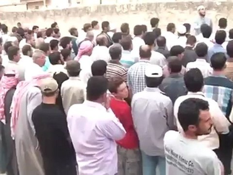 Syria فري برس ريف حلب إبين تشييع الشهيدة وحيدة العلي وطفلتها استشهدتا جراء القصف بالطيران على بلدة ارمناز بادلب ‫ج2‫‬ Aleppo