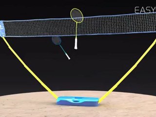 Focus on the Artengo Easy Set net: 3D animation and view of product!