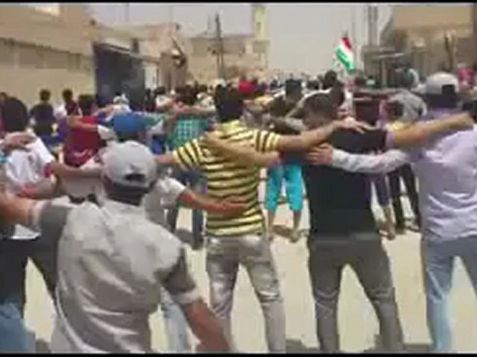 Syria فري برس الحسكة الصالحية جمعة اذا كان الحكام متخاذلين 22 6 2012 ALhasaka