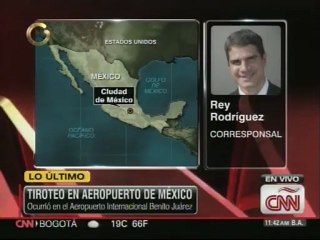 Dos personas murieron en balacera en aeropuerto de capital mexicana