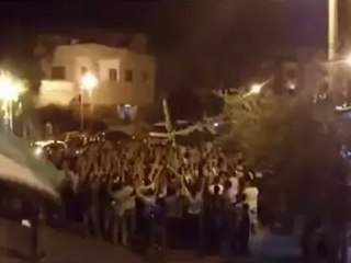 Syria فري برس ريف دمشق  أحرار جديدة عرطوز دمك يا هادي مو نسيانينو   22 6 2012 ج4 Damascus