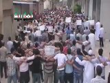 Syria فري برس ريف دمشق حمورية خروج الأحرار بمظاهرة رائعة 22 6 2012 Damascus